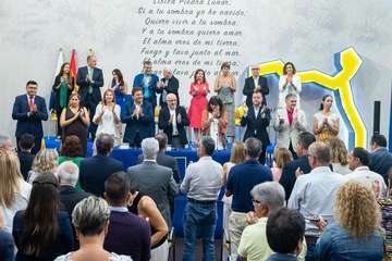 Acuerdo político entre NC, PSOE y Podemos para el Gobierno de Gran Canaria (Foto TA)